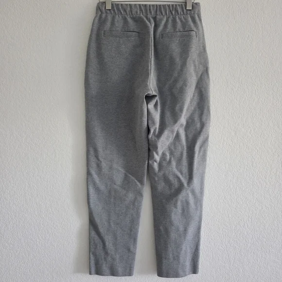 Everlane The Dream Pant XS Heathered Gray Tapered Leg Pull On Office Casual - Picture 7 of 15